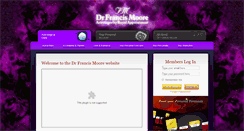 Desktop Screenshot of drfrancismoore.net
